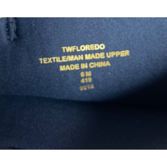 Tommy Hilfiger Womens Splash Rain Boots Blue Rubber Galoshes Size 6 - Picture 9 of 10